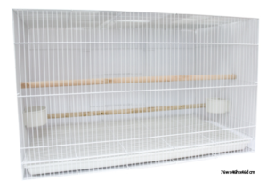 Flight-Cage-Black-76x46x46cm-(4/OT)-(504)