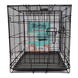 3Bears-Foldable-Dog-Cage-with-Divider-62x43x49cm-(5340013)