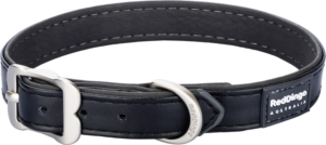 Red-Dingo-Dog-Collar-Black-20mmx42cm-Vegan-Leather-(DIN7796)