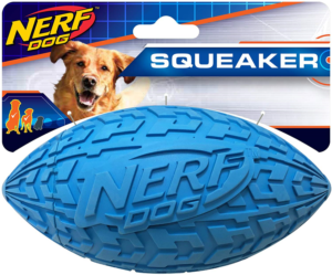 Nerf-Tire-Squeaker-Football-Blue-15cm-(N1571)