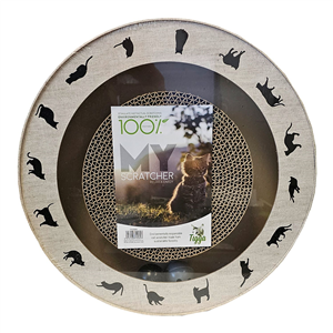 Tigga-Cardboard-Scratcher-Round-Music-33x33x5.5cm-(7153989)