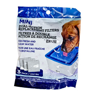 Zeus-Mini-Dog-Fountain-Replacement-Filters-3-pack-(96412)