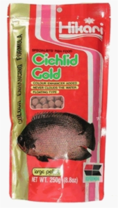 Hikari-Cichlid-Gold-Large-Pellet-250gm-Floating-(94428)