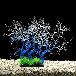 AquaWorld-Coral-Tree-28cm-Blue-(AQP3467)