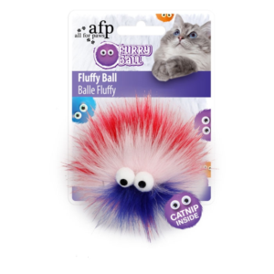 AFP-Furry-Ball-Cat-Fluffy-Ball---Red-(2804)