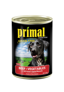 Primal-Dog-Food-Beef-amp-Vegetable-390g-Can-Outer-/-12-(60043)