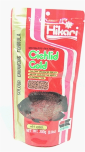 Hikari-Cichlid-Gold-Mini-Pellet-250gm-Floating-(94228)