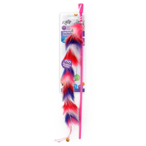 AFP-Furry-Ball-Cat-Long-Fluff-Wand---Red-(2810)