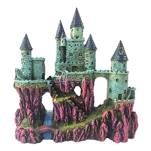 AquaWorld-Purple-Castle-23.5x10x25cm-(AQ600)