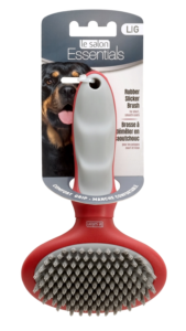 Le-Salon-Essentials-Dog-Rubber-Slicker-Brush-Large-(91205)