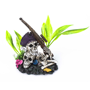 AquaWorld-Pirate-Skulls-14x7.5x16cm-(AQ115)