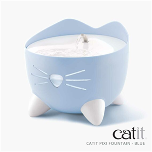 Catit-Pixi-Fountain-Light-Blue-(43717)