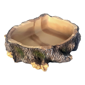 AquaWorld-Reptile-Resin-Wood-Bowl-Style-1-Small-15x13.5x3.8cm-(AQR219C)