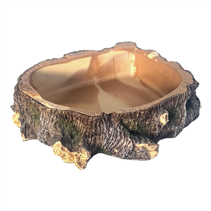 AquaWorld-Reptile-Resin-Wood-Bowl-Style-1-Medium-20x17.3x4.8cm-(AQR219B)