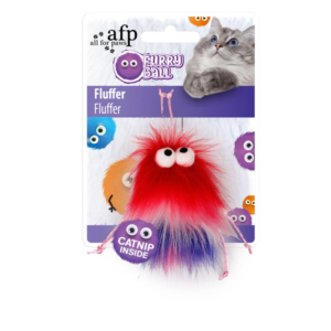 AFP-Furry-Ball-Cat-Fluffer---Red-(2801)