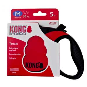 KONG-Retractable-Lead-Terrain-Mediuim-Red-5m-30kg-(15032)