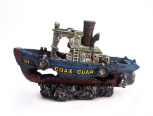 AquaWorld-Coastguard-Boat-25x9x15cm-(AQ513)