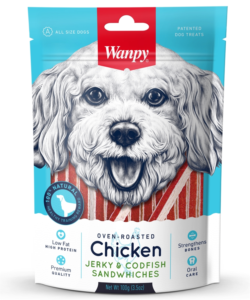 Wanpy-Dog-Chicken-Jerky-and-Codfish-Sandwiches-100g-(W81063)