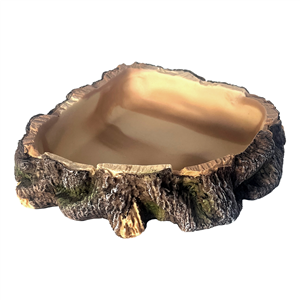 AquaWorld-Reptile-Resin-Wood-Bowl-Style-2-Small-15.3x15.3x4cm-(AQR220C)