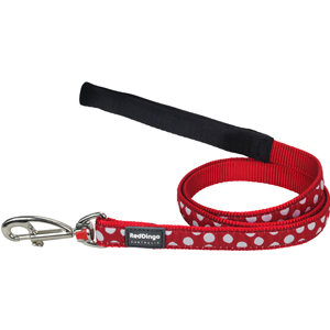 Red-Dingo-Dog-Lead-Spots-White-on-Red-Medium-20mm-x-1.2m-(DIN1195)