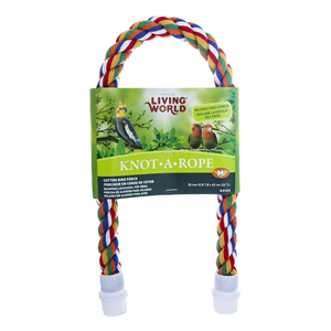 Living-World-Knot-A-Rope-Perch-66cm-x-20mm-Banana-Scented-(81373)