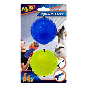 Nerf-Sonic-Ball-TPR-Translucent-2pk-Blue/Green-(N3761)