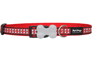 Red-Dingo-Dog-Collar-Reflective-Bones-Red-Large-25mmx41-63cm-(DIN0345)