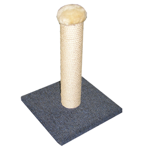 Tigga-Cat-Scratch-Pole-40cm-Blue-Carpet-amp-Rope-(57799)