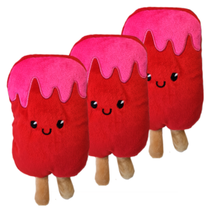 Foodies-Strawberry-Ice-Lolly-Small-3Pk-(TOY98129)