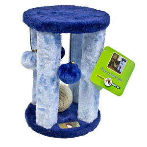 PP-Cat-Scratcher-4-Poles-Doo-Wopp-20x20x28cm-(PP0031)