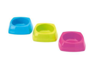Savic-Nibble-Food-Bowl-Plastic-8x8x3.5cm-Asst-Colours-(SAV180)