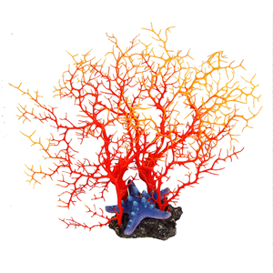 AquaWorld-Coral-Tree-38cm-Red-(AQP091)